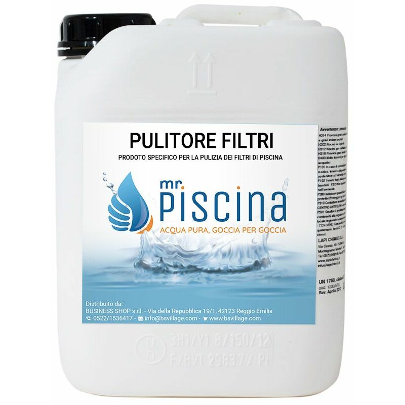 Pulitore Filtri Confezione Da 5 Kg