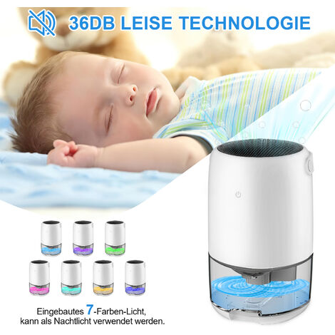 Hengda Déshumidificateur d'air. 450 ml/jour. Déshumidificateurs
