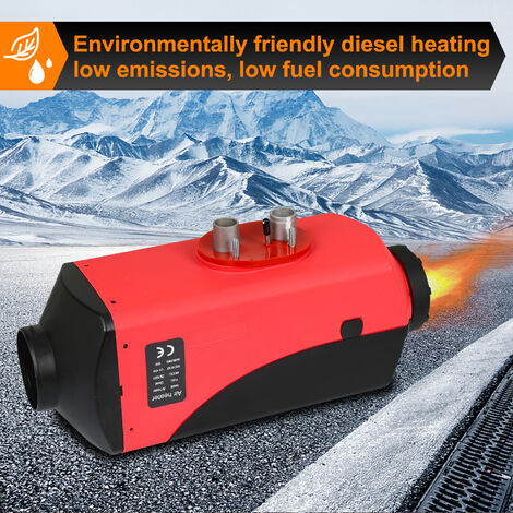 Chauffage Diesel 12V 5KW VEVOR Air Heater avec 2 Silencieux