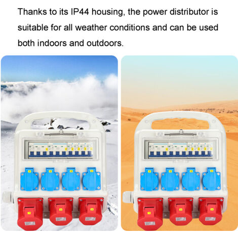 Distributeur De Chantier CEE 230V Avec Prises 32A Et 16A - Bloc Multiprise De Puissance BALS