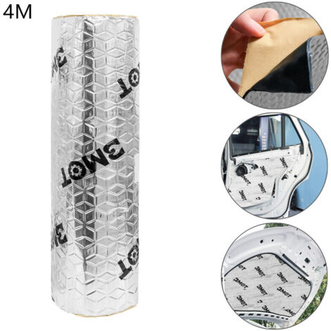 Rouleau Insonorisation Auto HASKYY Alubutyl 2mm - 2m² - Adhésif Pour Portières