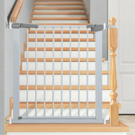 Barrière Bébé Et Chat Extensible Sans Perçage - Filet De Sécurité Pour Porte, Escalier, Cuisine - Montage Facile - 10