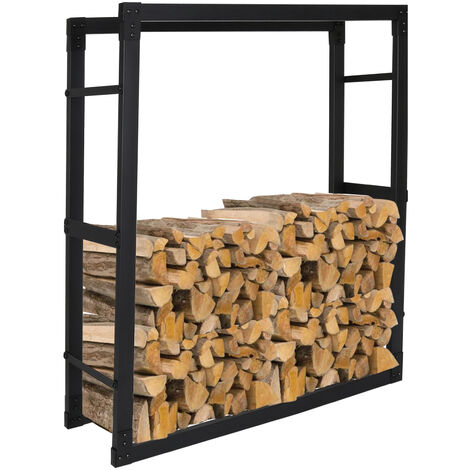 Étagères pour bois de cheminée — Floordirekt FR