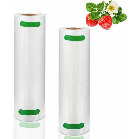 rouleaux sous vide - sacs sous vide. Rouleau de film 20 x 600 cm film sous vide film sous vide scellant sous vide 2x