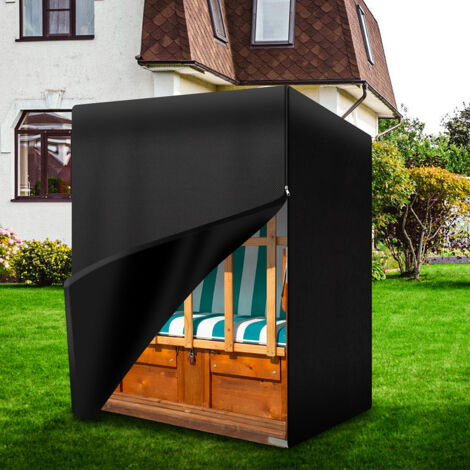 Housse De Protection Pour Caisse Palette 125x85x98 Cm – Tissu Oxford 600D, Imperméable, Aéré