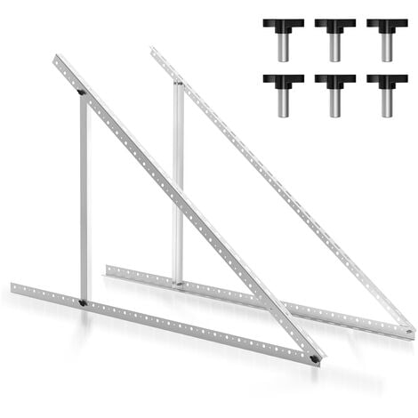Hengda 104cm Support de Panneau Solaire en Aluminium 41" - Kit de Montage pour Panneau Solaire