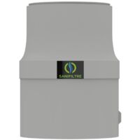 Filtre anti-odeurs Sanifiltre manchon intégré, au charbon actif, pour fosse septique, toutes eaux, diametre 100 mm