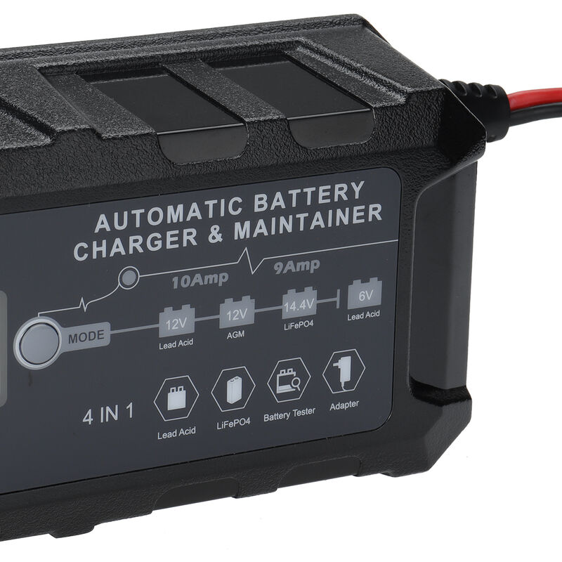 12v 2a Chargeur de batterie de voiture Affichage LED 220v 110v Eu