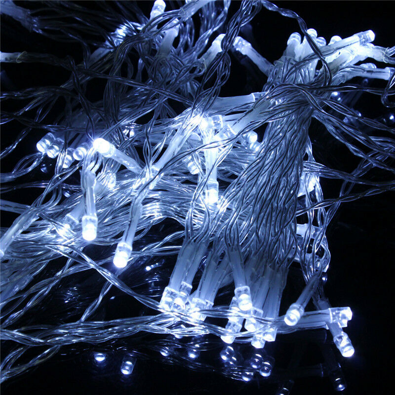 Guirlande Lumineuse Etoile sur Corde avec 15 Lumières LED - H100 x