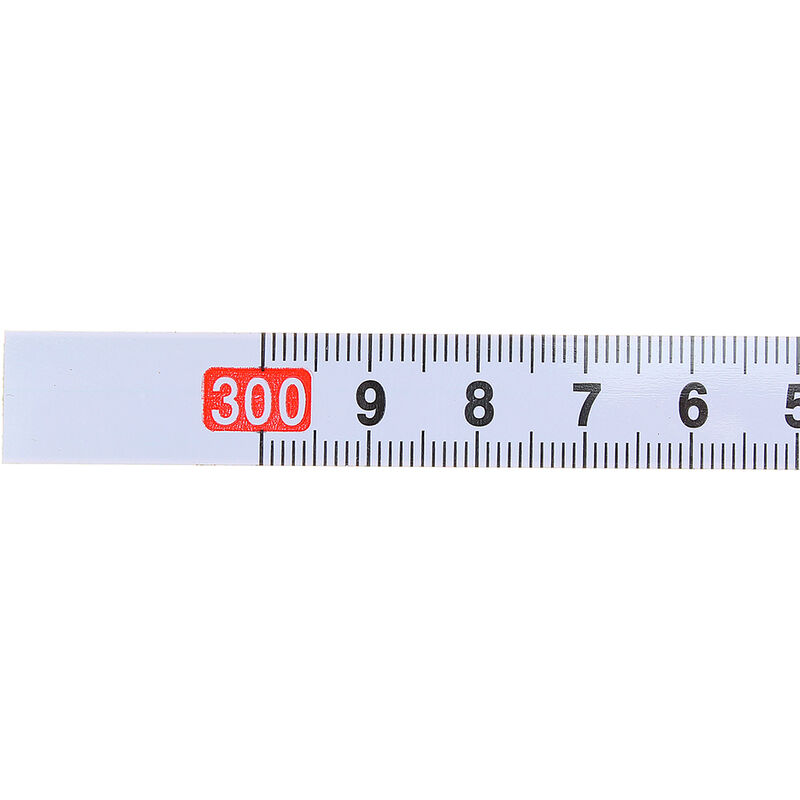 EJ.life Ruban à mesurer adhésif pour table de couture Ruban à mesurer  adhésif Double échelle couture mesure règle flexible sur