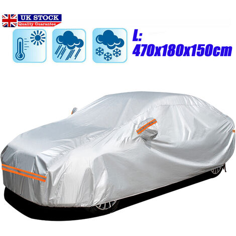530x200x150cm grande Housse de voiture berline Bâche de voiture extérieure  étanche, pluie, protection anti-poussière Sasicare
