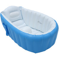 Baignoire Gonflable Pliante Pour Bebe Portable Voyage Bassin De Douche Siege Bains Enfants Infantile Baignoire Piscine