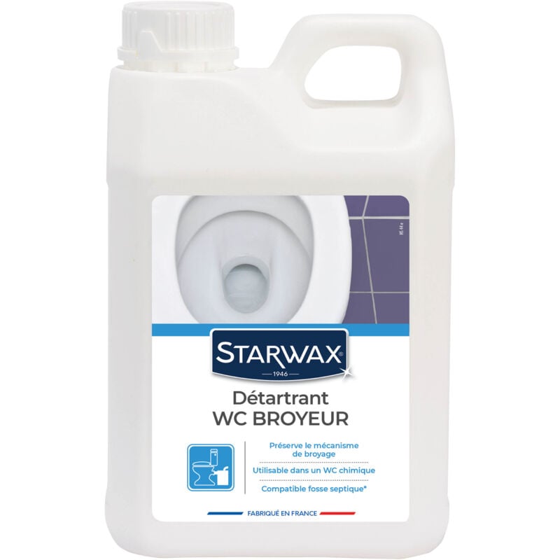 Détartrant surpuissant en poudre pour WC 1kg STARWAX
