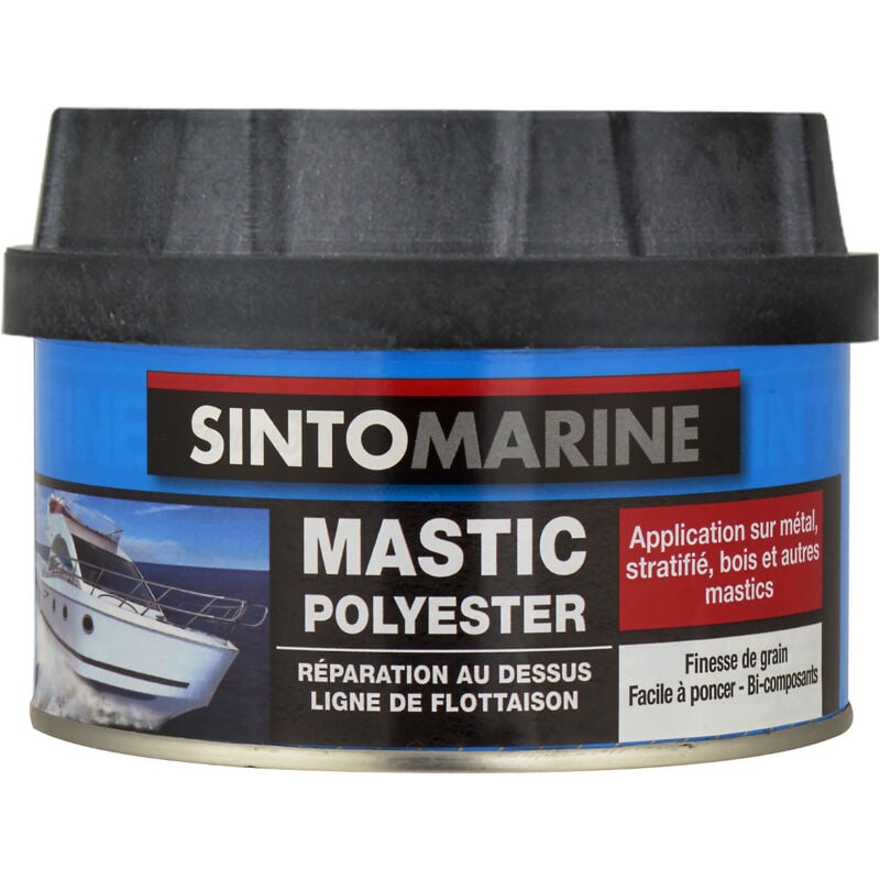 Mastic bi composant réparation surface plastique - 500gr