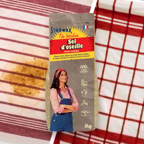 Sel d'oseille 1kg STARWAX FABULOUS