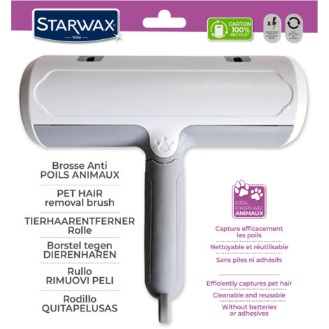 Brosse anti-poils animaux 1 STARWAX (1/7)