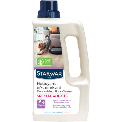 Nettoyant désodorisant Spécial Robot 1L Parfum longue durée STARWAX