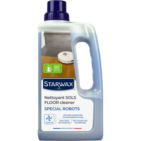 Nettoyant sols SPECIAL ROBOTS 1L Parfum brise marine STARWAX