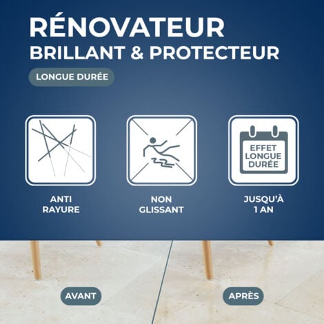 Rénovateur brillant protecteur pour marbres et pierres naturelles 1L  STARWAX