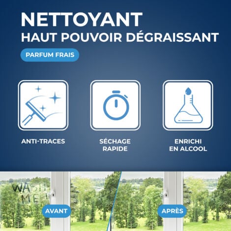 Nettoyant spécial vitres et miroirs 1L STARWAX