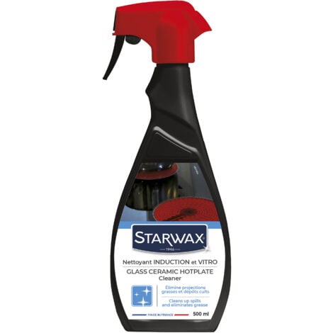 Nettoyant quotidien pour vitrocéramique et induction 500ml STARWAX