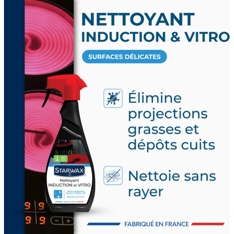 Nettoyant quotidien pour vitrocéramique et induction 500ml STARWAX