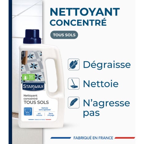 Nettoyant doux pour sols intérieurs 1L STARWAX