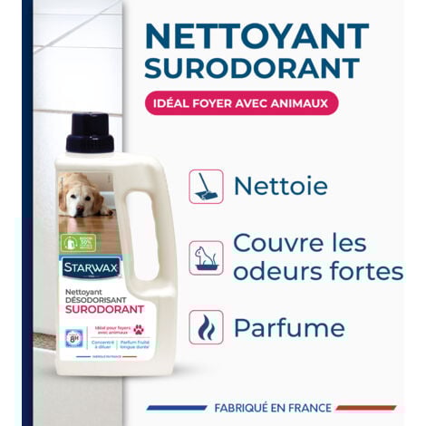 Nettoyant désodorisant surodorant 1 L parfum fruits rouges  STARWAX