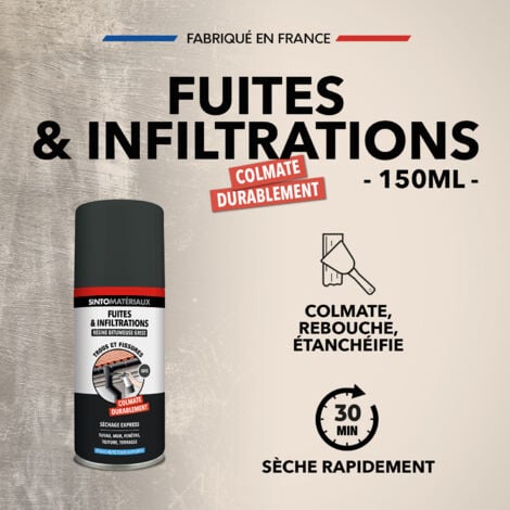 Résine fuites et infiltrations 150ml Gris SINTO