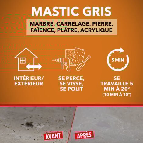 Répare Sols et Murs 280g Gris SINTO