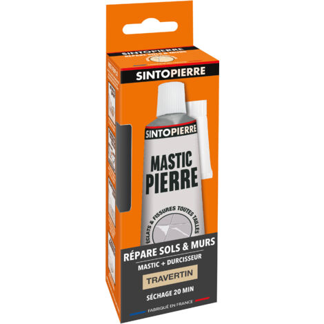 Répare sols et murs travertin (parement, pierres, travertin, comblanchien) 100g Travertin SINTO