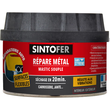 Répare métal souple 500ml SINTO
