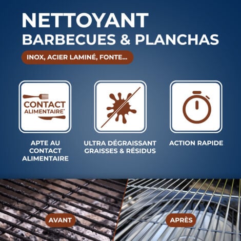 Nettoyant dégraissant pour plancha et barbecue 500ml STARWAX