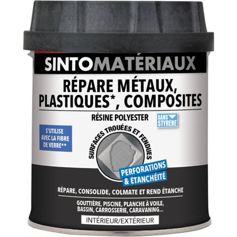 Répare métaux, plastiques, composites 550g SINTO
