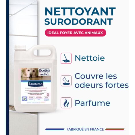 Nettoyant désodorisant surodorant 5 L parfum fruits rouges STARWAX