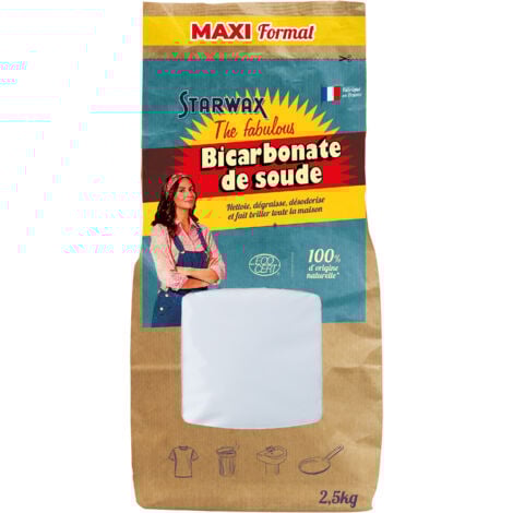 Bicarbonate de soude 2,5kg STARWAX FABULOUS