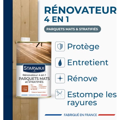 Rénovateur 4 en 1 parquet et stratifiés Mat 900 ml