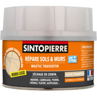 Répare sols et murs (parement, pierres, travertin, comblanchien) 280g Travertin SINTO