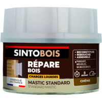 Reconstitue bois charges lourdes 500g Chêne SINTO