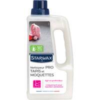 Nettoyant méthode pro pour tapis et moquettes format 1L  STARWAX