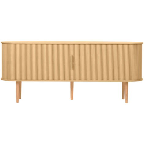 Helle Eiche Vintage-Buffet mit 2 Schiebetüren und Stauraum L180 cm EPIC (1/5)