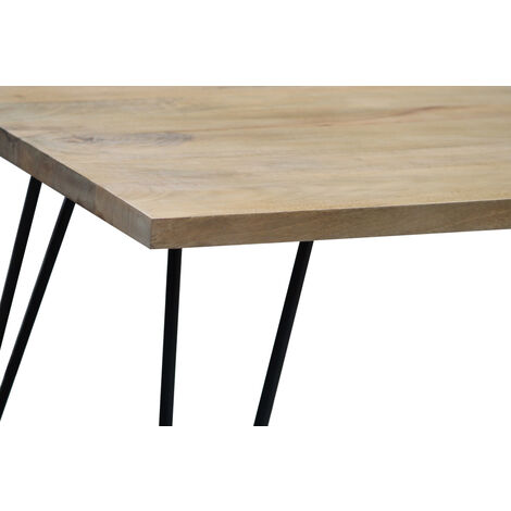 Esstisch aus massivem Mangoholz L160 cm VIBES