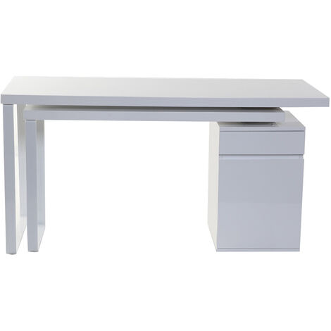 Schreibtisch PC-Tisch Bürotisch Arbeitstisch ca. 135 cm FMD Eiche BOLTON