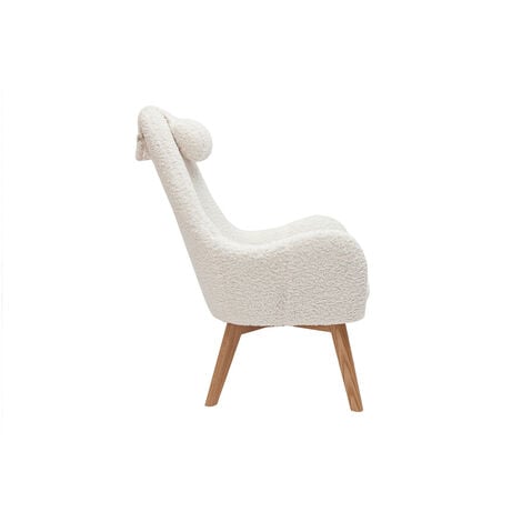IDMarket Sessel Ivar - Skandinavischer StoffSessel In Beige