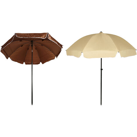 Parasol 200 cm marché parapluie jardin parapluie terrasses Parapluie quelque protection solaire 