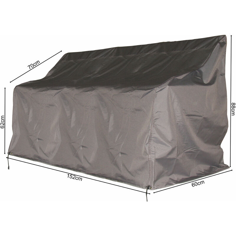 Quick Star Funda protectora para banco de 150 60 88 cm color 152x60x88cm