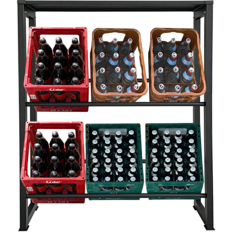 Targa In Metallo Decorativa 'Der Gerste-Hilfe-Kasten Bier' | 28x12 Cm Con Bordi Rilievo E Fori | Regalo Vintage Per Amanti Della Birra E Home Bar