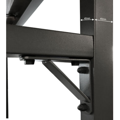 Scaffale Per Legna Da Ardere Quick Star XXL - 185x70x185 Cm, Capacità 2.3 M³, Con Tetto - Foto 8