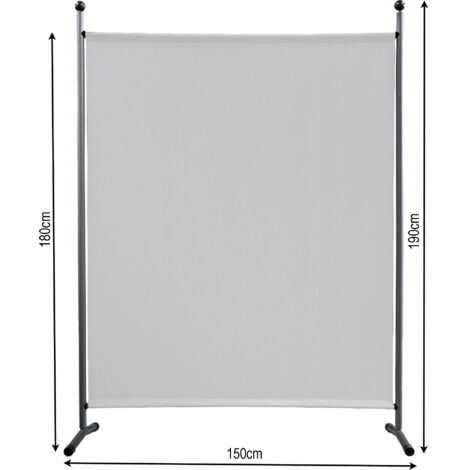 Paravento da Giardino con Aspetto Pietra 500x120 cm in PVC CFW310778 Paravento da Giardino con Aspetto Pietra 500x120 cm in PVC CFW310778
