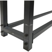 Scaffale Legna Da Ardere QUICK STAR - 272x25x95cm Con Copertura Protettiva | Supporto Metallico Per Esterno E Giardino - Foto 13